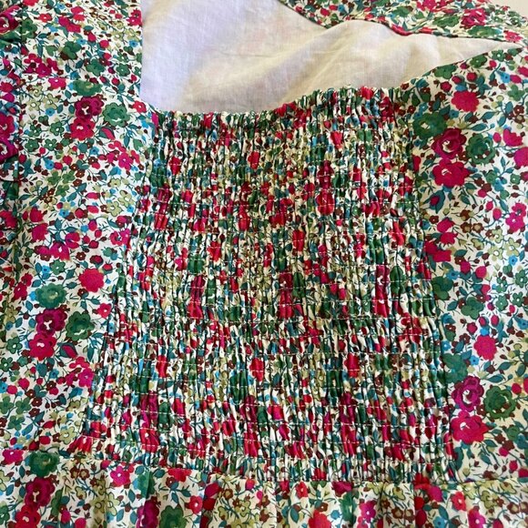 J. Crew Asymmetrical Ruffle Mini Dress One Shoulder Smocked Women’s Size 0P - Picture 10 of 12